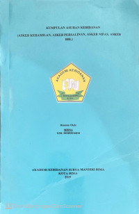 Image of Kumpulan Asuhan Kebidanan 2019