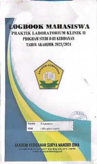 Image of Logbook 2023/2024